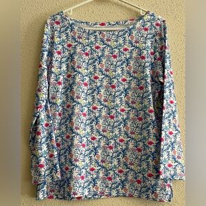 Vineyard Vines Women’s Medium UPF Simple Boatneck Tee